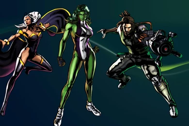 UMVC3 Team Wallpapers: Wright, Rocket And Hulk By Bxb minamimoto ...