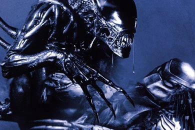 Alien Vs Predator Cast Wallpaper.