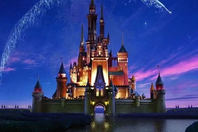 Tap Image For More iPhone Disney Wallpaper! Disney Castle Artwork ...
