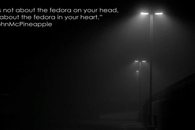 It's Not About The Fedora On Your Head... (1920x1080 ...