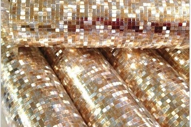 Luxury Glitter Mosaic Wallpaper Backgrounds Wall Geometric Wall ...