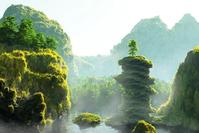 1920x1200 Fantasy Nature World Wallpapers