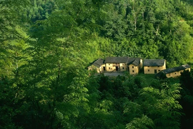 Nature Wallpapers Wallpapers Nature Scene Scenes Forest Cottage ...