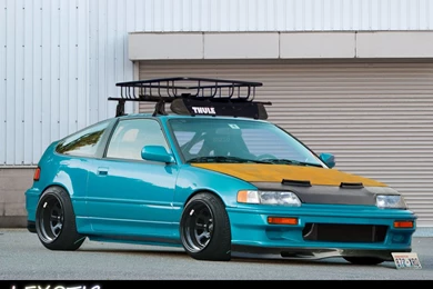 Honda Crx Jdm Hellaflush   Image