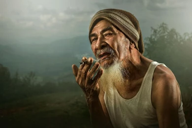 Old Man Wallpapers With Long Beard And Clean