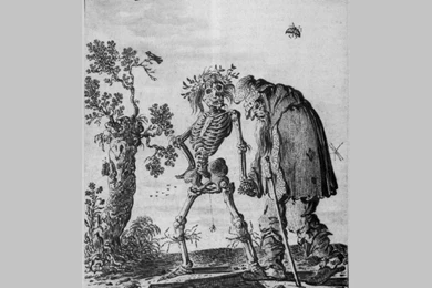 The Death And The Old Man , Van De Velde Jan Wallpapers
