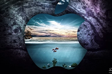 Apple Underwater Mac Wallpapers Download