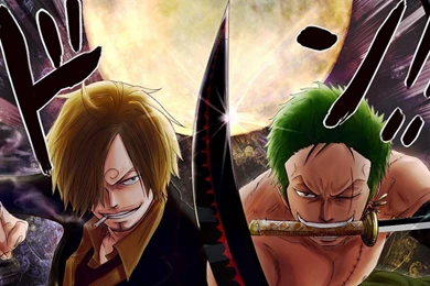 Sanji & Zoro   One Piece Wallpapers