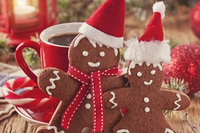 Christmas Gingerbread HD Desktop Wallpapers : High Definition ...
