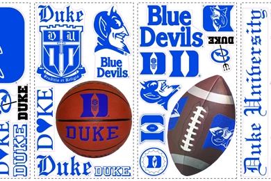 Duke Blue Devils Wall Decals   Interior Mall
