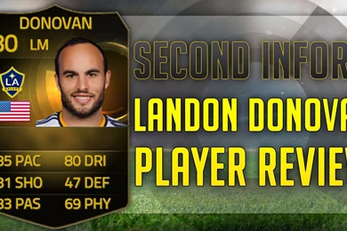 FIFA 15   SECOND INFORM LANDON DONOVAN (80) PLAYER REVIEW + IN ...