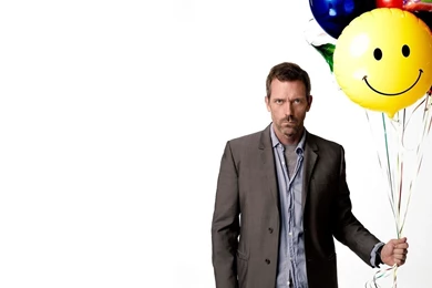Dr. Gregory House With Colorful Balloons House M.D. Wallpapers ...