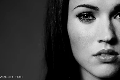 Desktop Wallpapers   Megan Fox, Widescreen Face   Celebrities ...