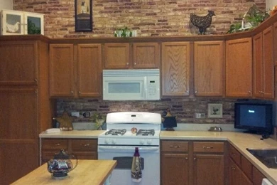 Faux Brick Ideas On Pinterest