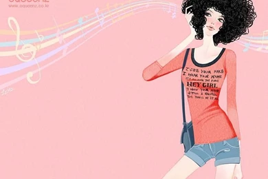 Fashion Illustration Of Korean Fashion Girl Wallpapers 34 Wallcoo ...