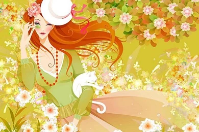 Graceful Fashion Girls   Fashion Illustration Wallpapers 20 ...