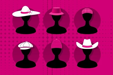 The First Series Of Vector Fashion Girl 1266   Woman Vector   Vector