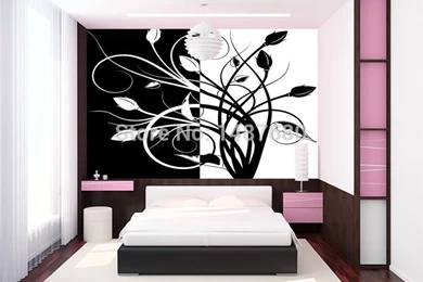 Online Get Cheap Black Pattern Wallpapers  Aliexpress.com