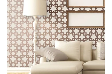 Wall Stencil Large Moroccan Carpet Pattern Stencil For Painted ...