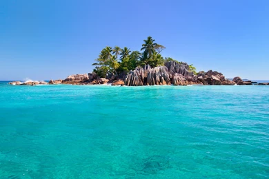 Download Wallpapers 3840x2160 Seychelles, Tropical, Island, Sea ...