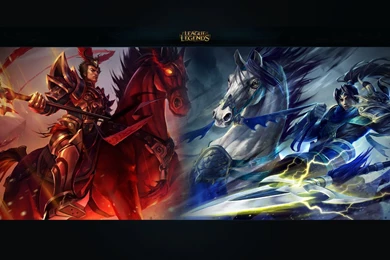 Jarvan IV And XinZhao HD Wallpapers