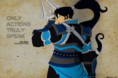 League Of Legends: Xin Zhao (colored) By AmilaiVaan On DeviantArt