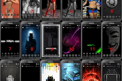 THEME]☆NF9 Black & White Tweaked/…