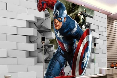 3D Captain America Wallpapers Avengers Photo Wallpapers Cool Wall ...
