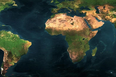 World Map Dual Screen Wallpapers