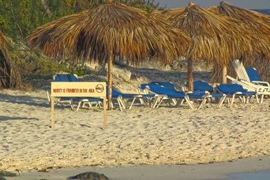 Panoramio   Photo Of Nude Beach Delimiter. (Cayo Largo, CUBA)