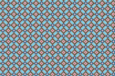 PiP Geometric Brown / Light Blue Wallpapers