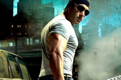 Actor Salman Khan In Bollywood Movie Wanted HD Wallpapers