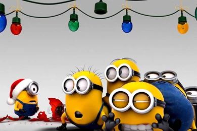 Minions At Christmas Wallpapers   Cartoon Wallpapers