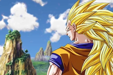 ZOOM HD PICS: Dragonball Z, Super Saiyan Goku Wallpapers HD