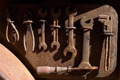 Tools Rusted Objects Wallpapers