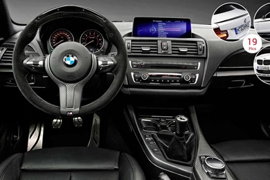 2014 BMW 2 Series Coupe M Performance Package   Interior