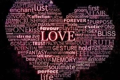 Words love ipad wallpapers
