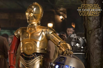 C 3PO In Star Wars: The Force Awakens Wallpapers   Movie Wallpapers ...