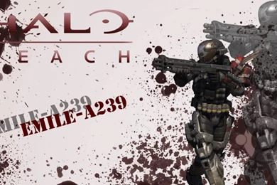 Halo Reach Emile   Wallpaper.