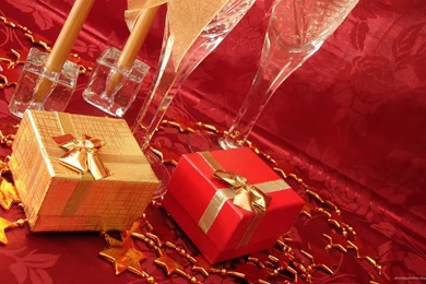 Red And Brown Sweet Gift HD Wallpapers