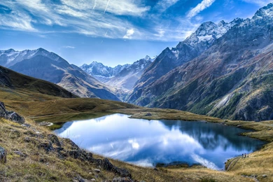 Where On Earth   Wallpapers Picture Location   Lake With Mountains ...