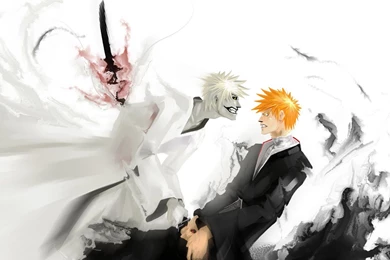 Bleach Kurosaki Ichigo Hollow Ichigo Hollow Mask Wallpapers ...
