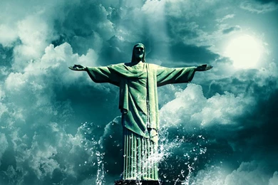 Christ The Redeemer Cristo Redentor Statue In Rio De Janeiro ...