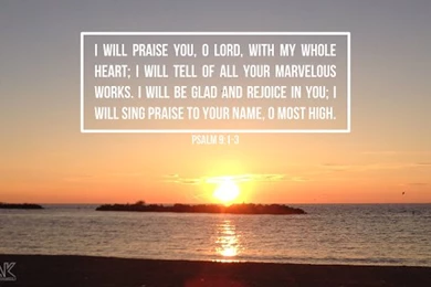 Allons y Kimberly: Scripture Sunday: Psalm 9:1 3 (Free Desktop ...