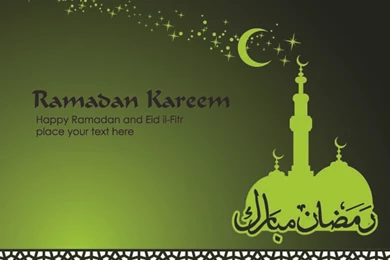 Ramadan Kareem Vector Backgrounds