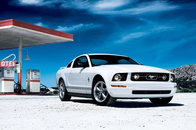 1920x1080px White Ford Mustang Wallpapers