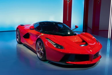 Red Ferrari LaFerrari Wallpapers