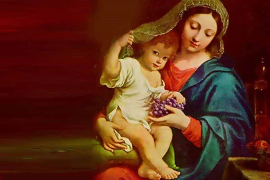 Mother Mary With Baby Jesus Christ Wallpapers Picture Download