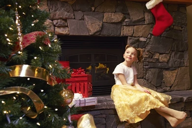 Holiday New Year New Year Girl Child Dress Sci fi Thoughtful ...