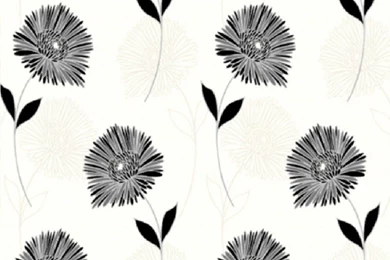 Direct Wallpapers Felicity Floral Metallic Flower Wallpapers E57109